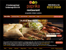 Tablet Screenshot of paprikaonline.net